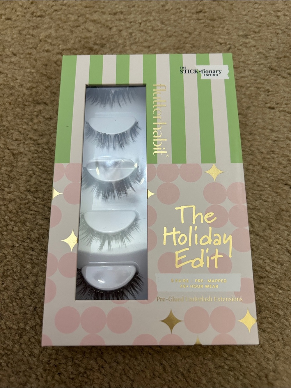 The holidays edit sticktionary Flutterhabit